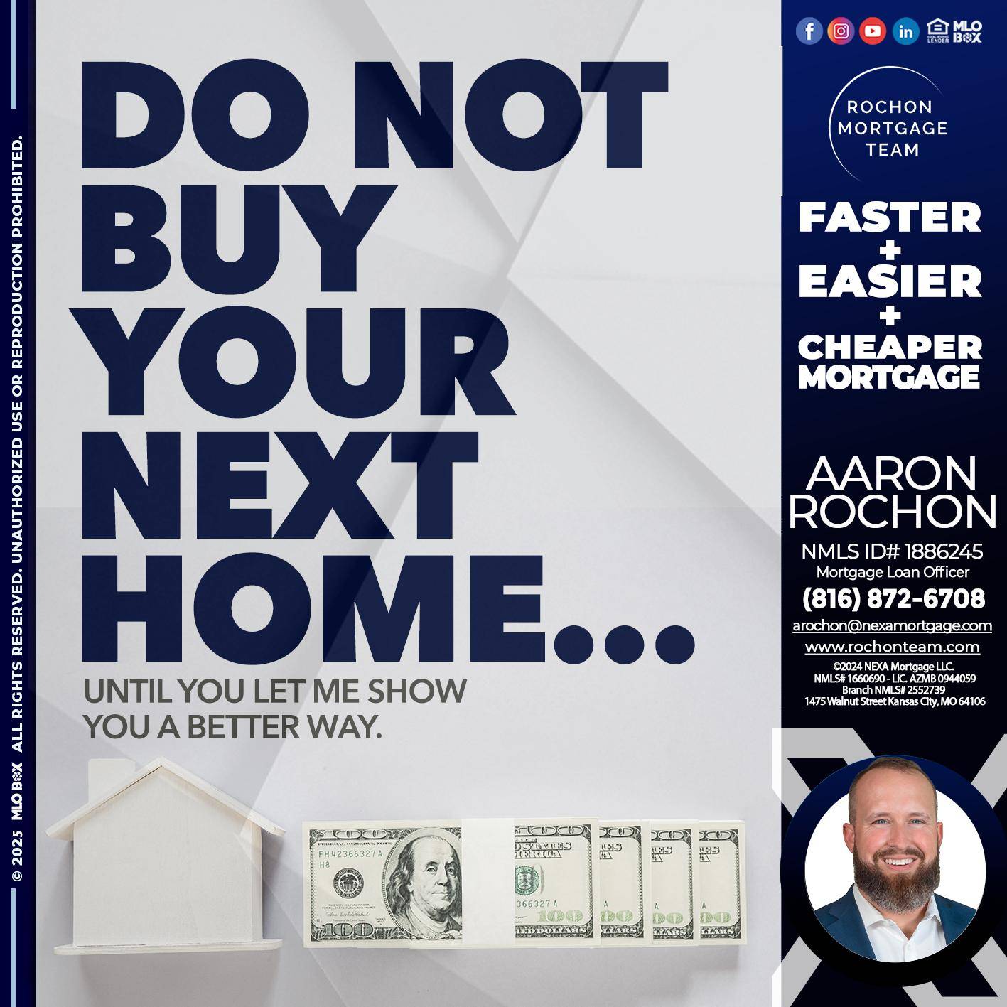 DO NOT BUY - Aaron Rochon -Branch Manager