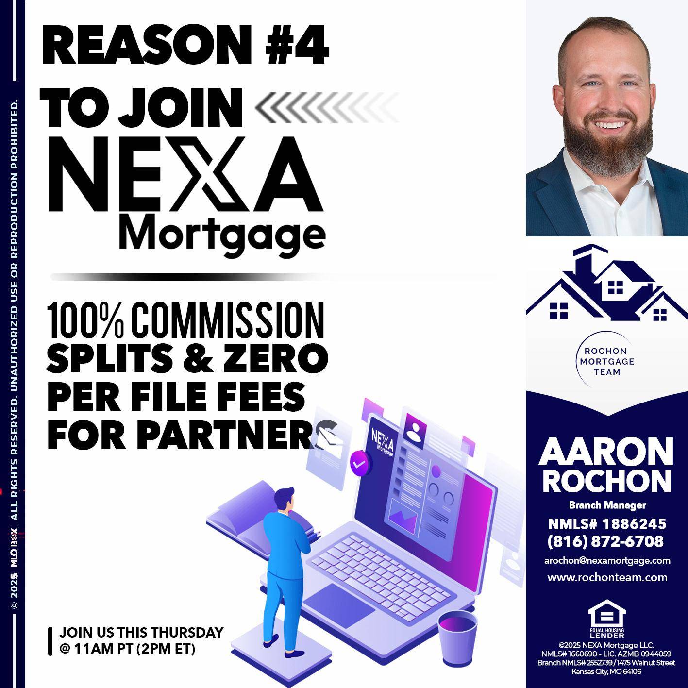 REASON 4 - Aaron Rochon -Branch Manager