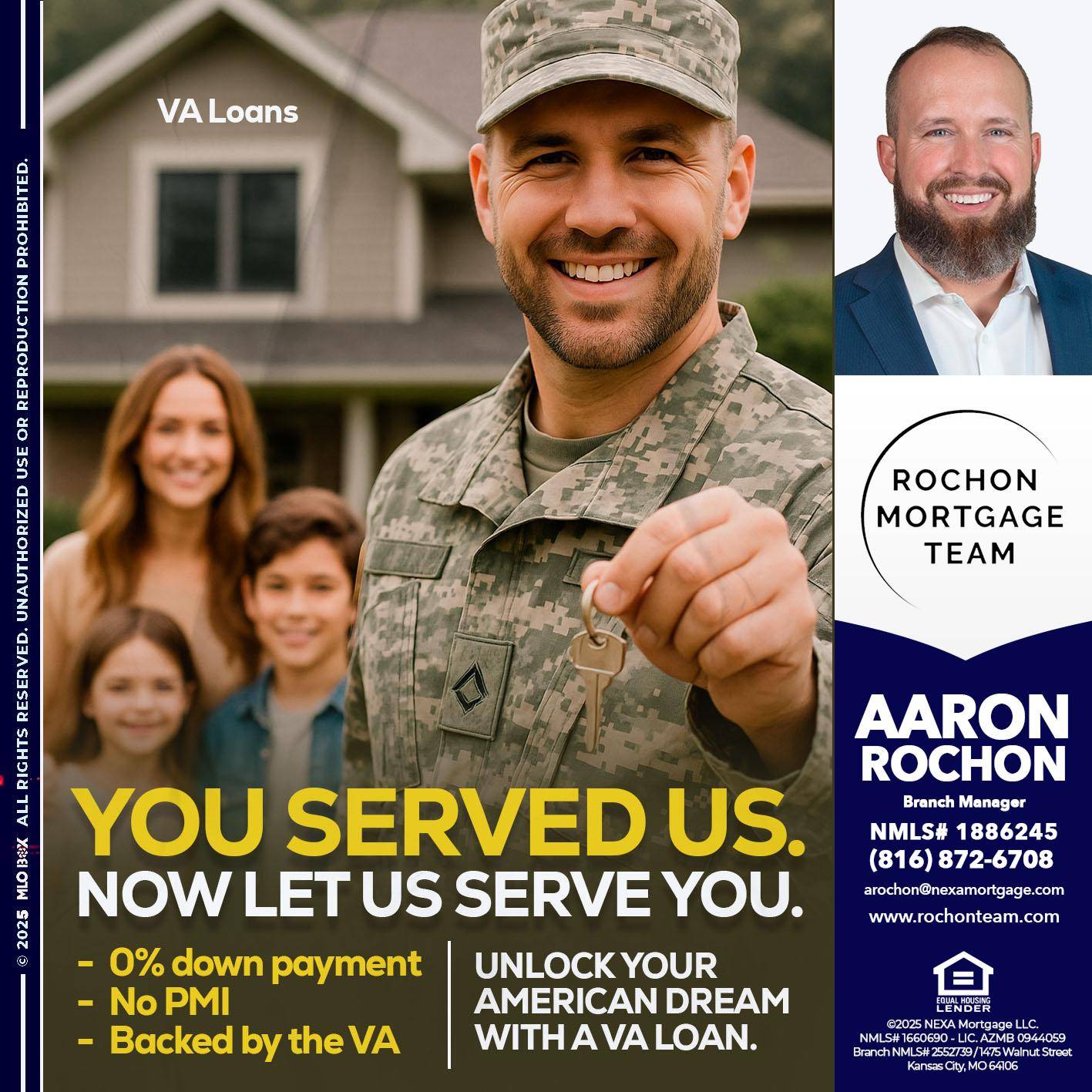 YOU DESERVED - Aaron Rochon -Branch Manager