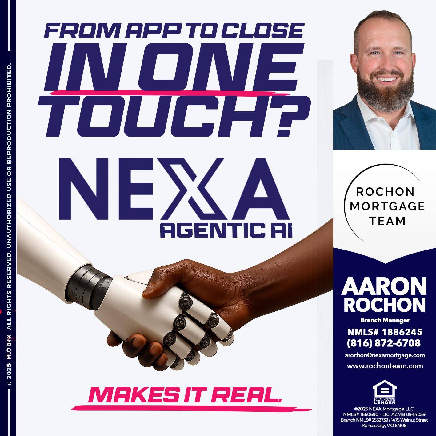 IN ONE TOUCH - Aaron Rochon -Branch Manager