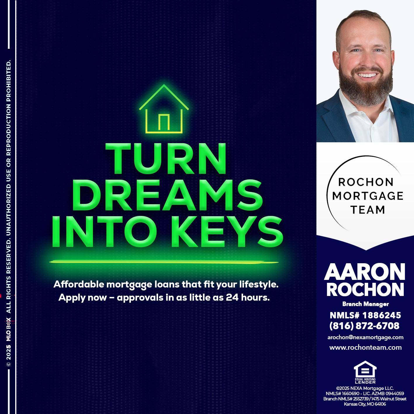 turn dreams - Aaron Rochon -Branch Manager