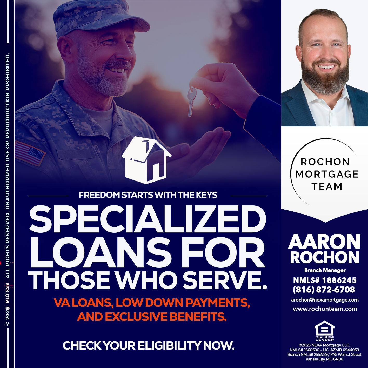 SPECIALIZED LOANS - Aaron Rochon -Branch Manager