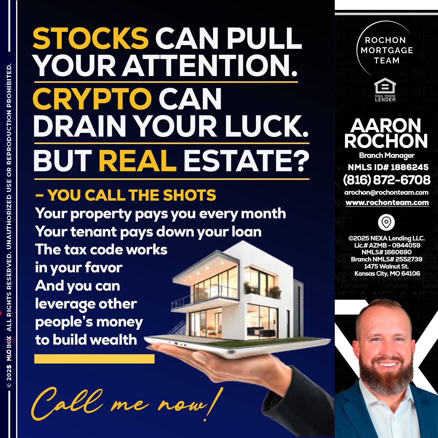 STOCK YOUR - Aaron Rochon -Branch Manager