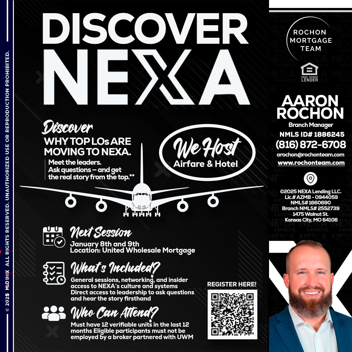 DISCOVER NEXA - Aaron Rochon -Branch Manager