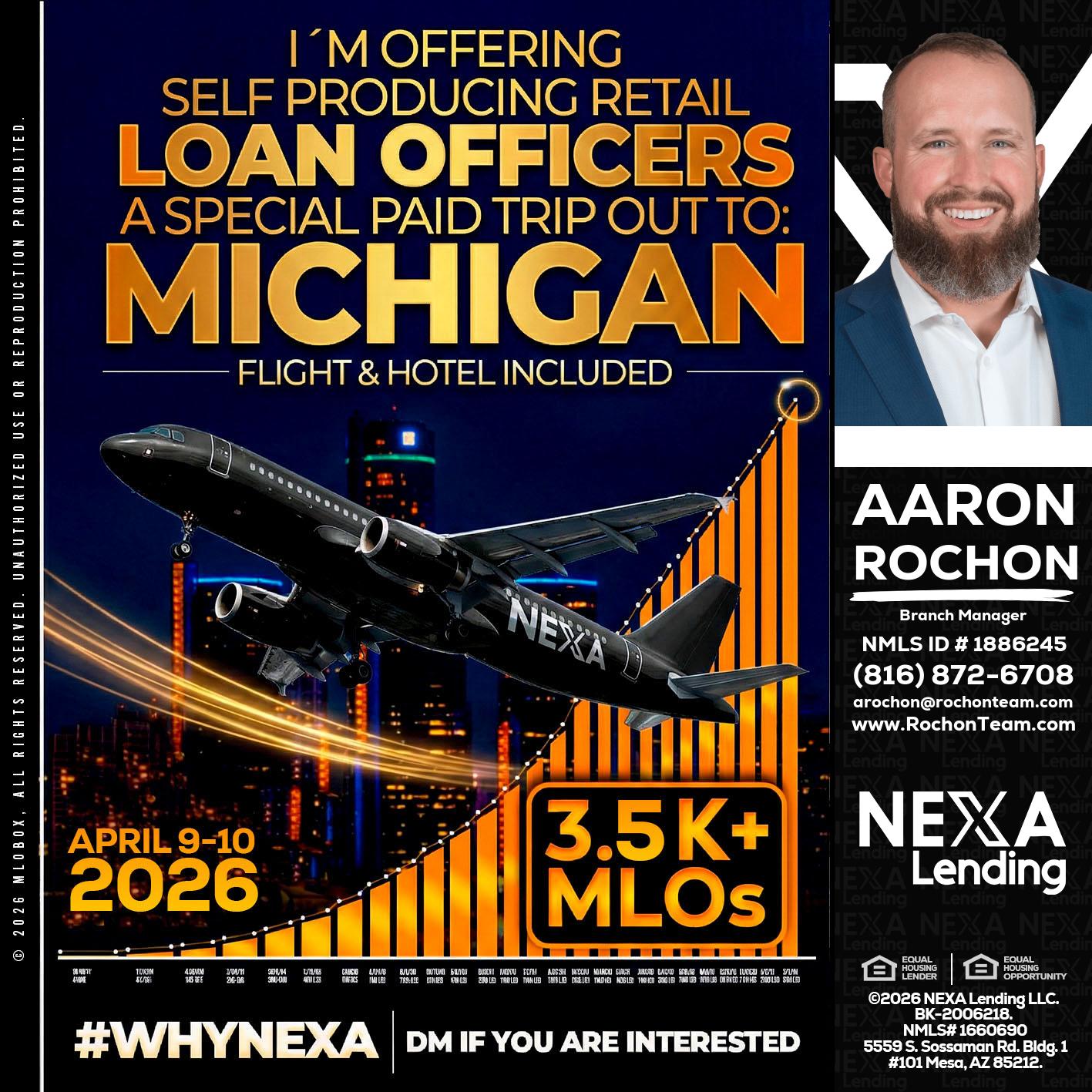 3.5K - Aaron Rochon -Branch Manager