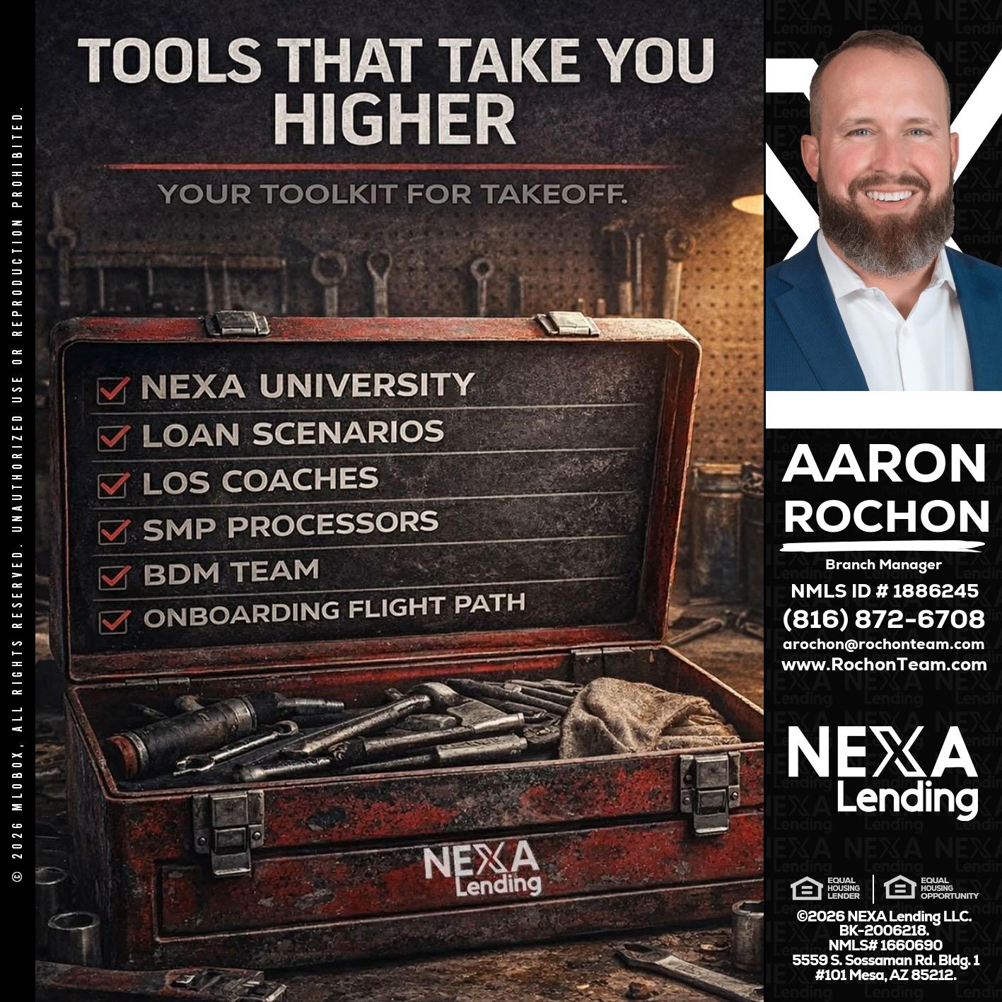TOOLS THAT - Aaron Rochon -Branch Manager