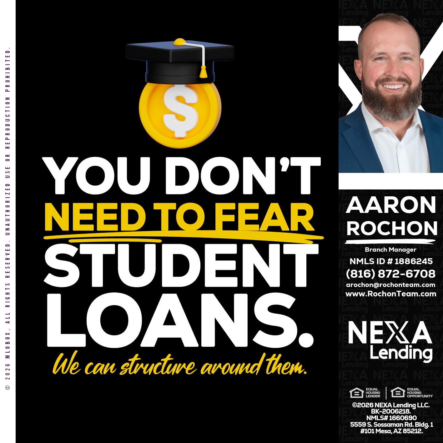 YOU DONT NEED - Aaron Rochon -Branch Manager