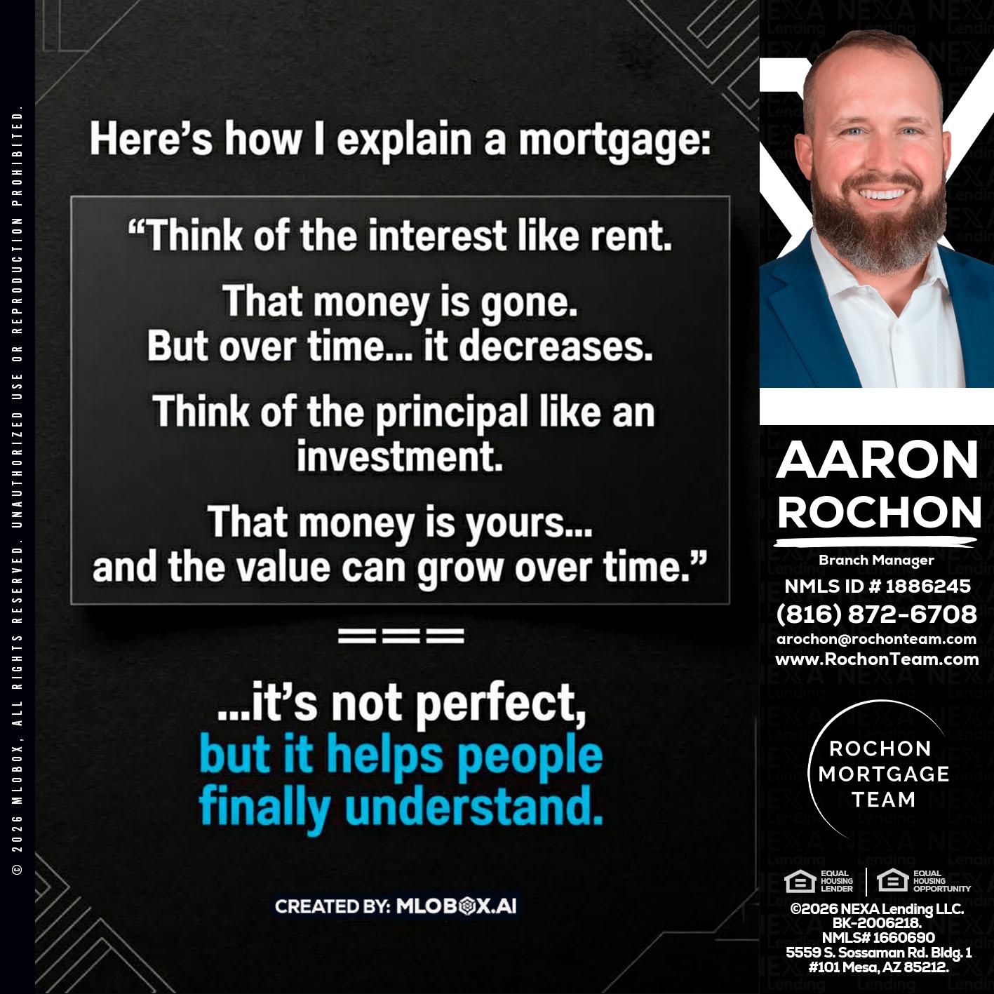 HERES NOW - Aaron Rochon -Branch Manager