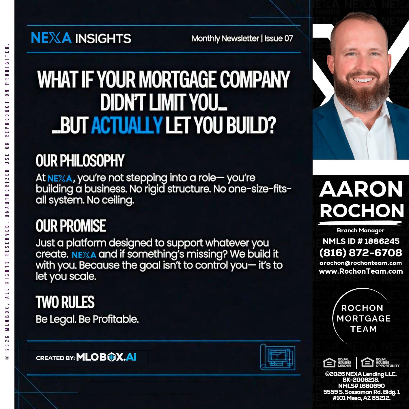 NEXA INSIGHTS - Aaron Rochon -Branch Manager