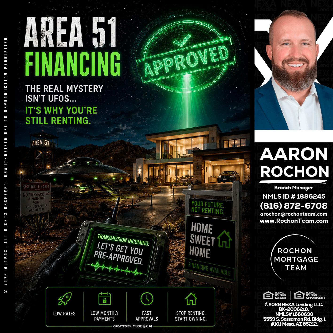AREA 51 - Aaron Rochon -Branch Manager