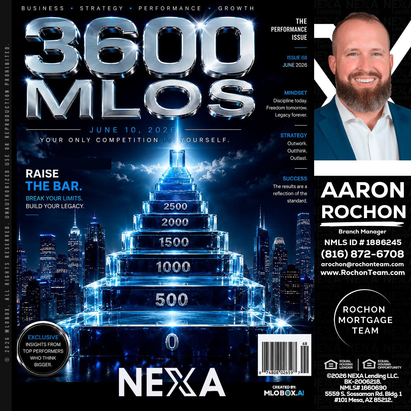 3600 MLOs - Aaron Rochon -Branch Manager
