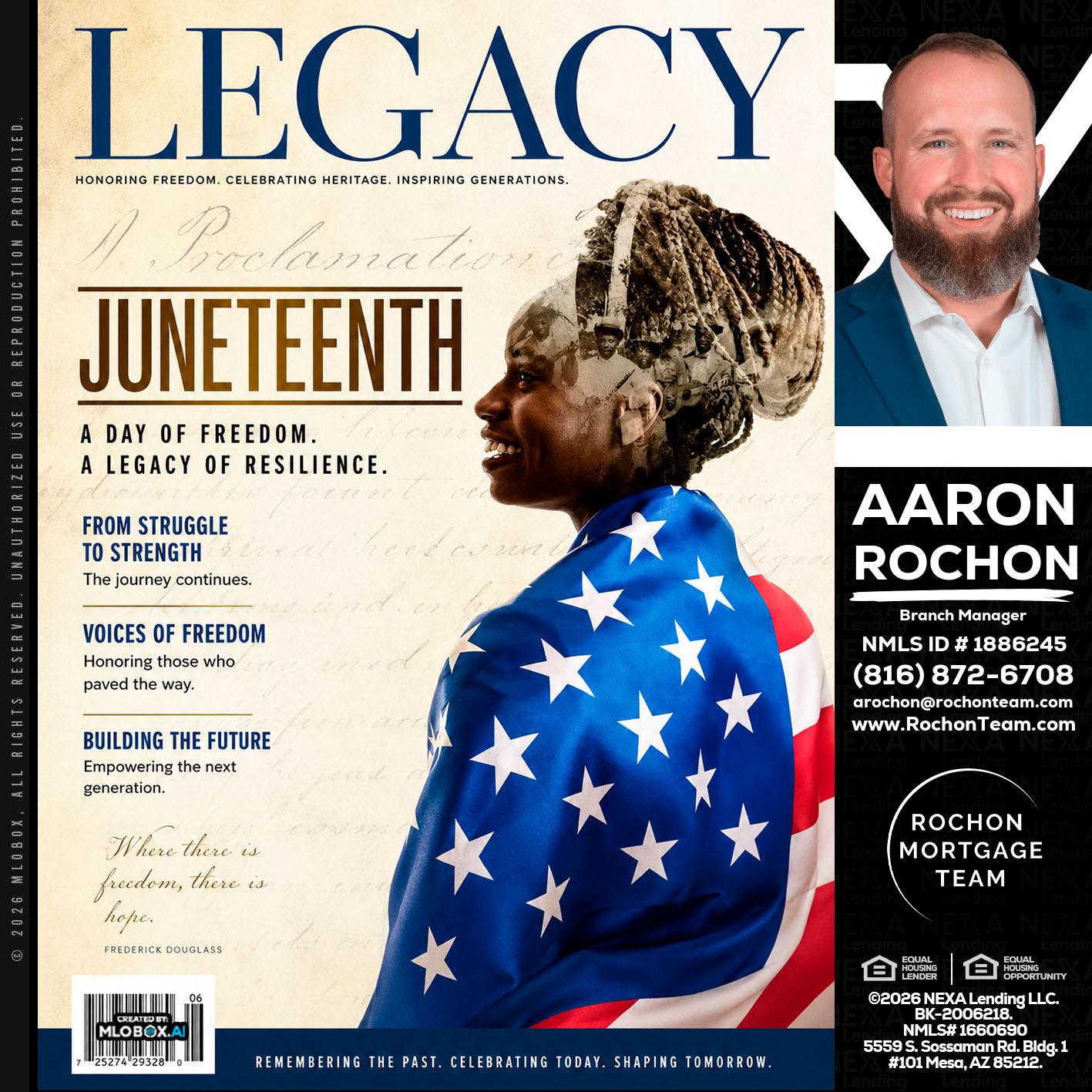 LEGACY - Aaron Rochon -Branch Manager