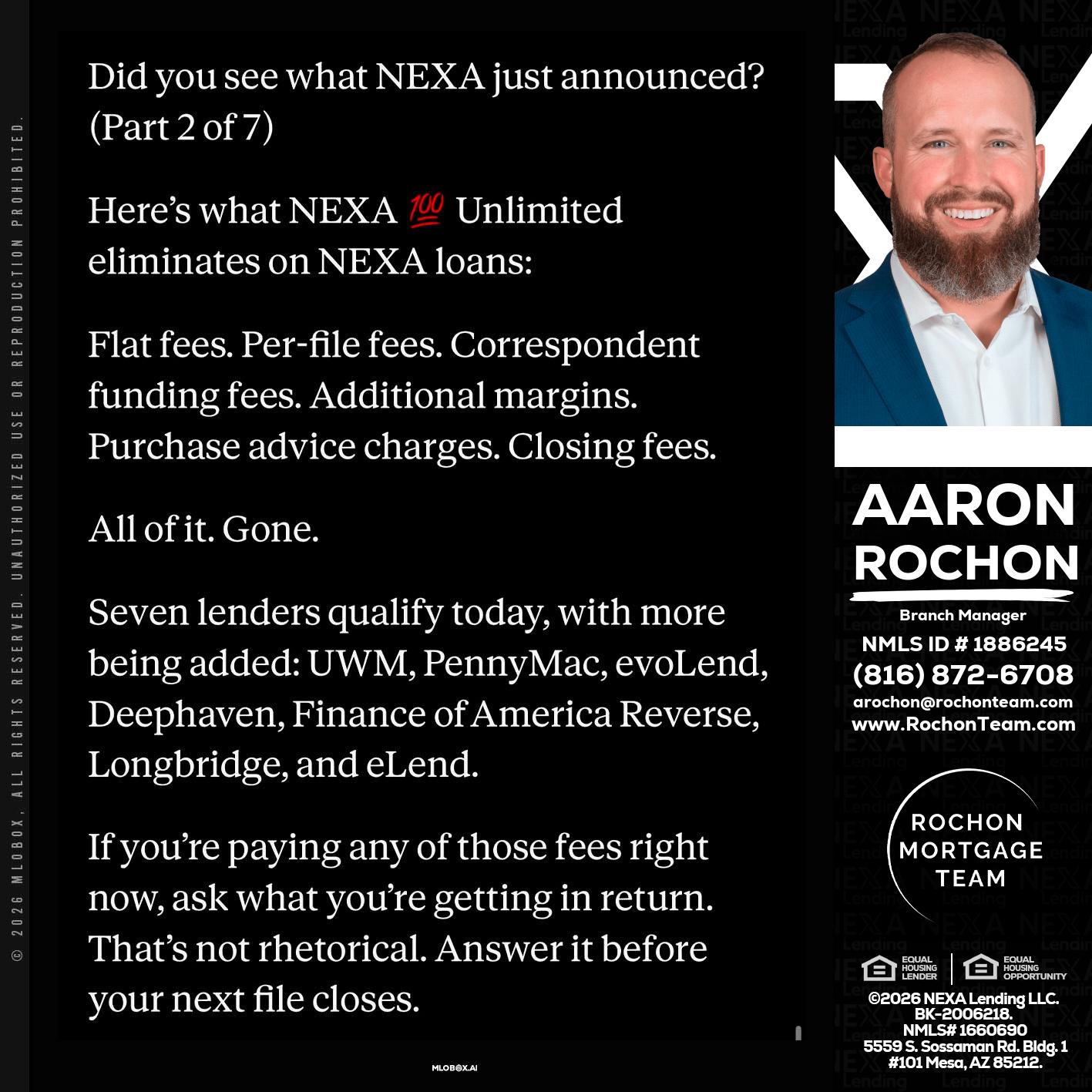 2 OF 7 - Aaron Rochon -Branch Manager